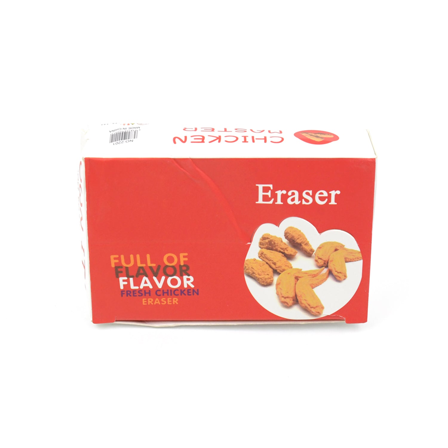 Chicken Wings and Chicken Legs Shape Eraser Set – Cute Novelty Pencil Erasers for School, Office and Party Favors (Pack of 8)