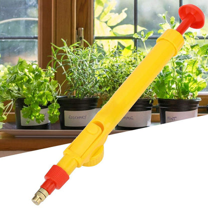 Water Bottle Spray Gun Nozzle | Manual Adjustable Handheld Water Sprayer for Garden Watering, Irrigation and Cleaning