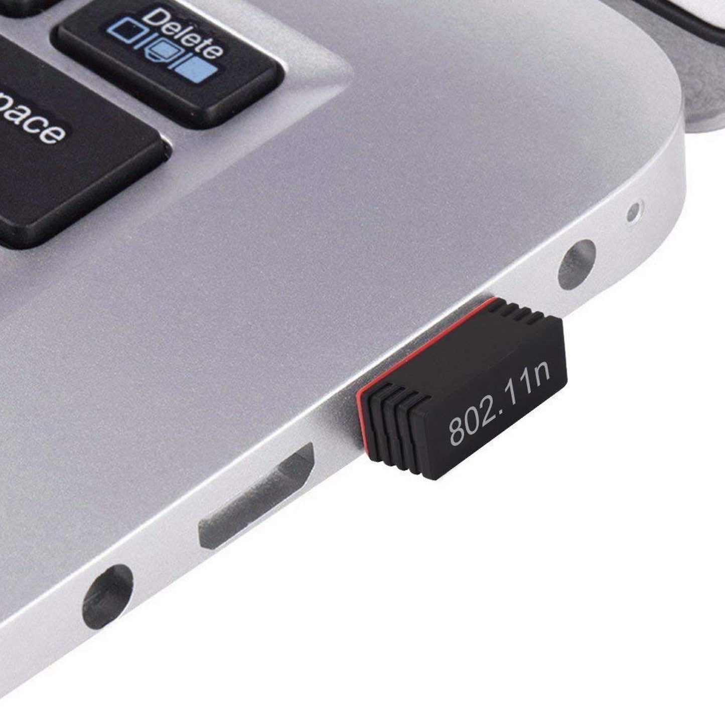 Mini USB Wi Fi Receiver Wireless Network Adapter 300 Mbps with Driver CD for PC Laptop Desktop (1 Pc)