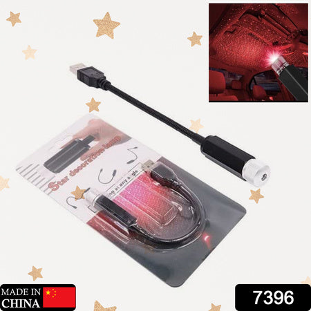USB Galaxy Night Sky Laser Projector Light for Car and Bedroom Mini Star Roof Ambient Atmosphere Light