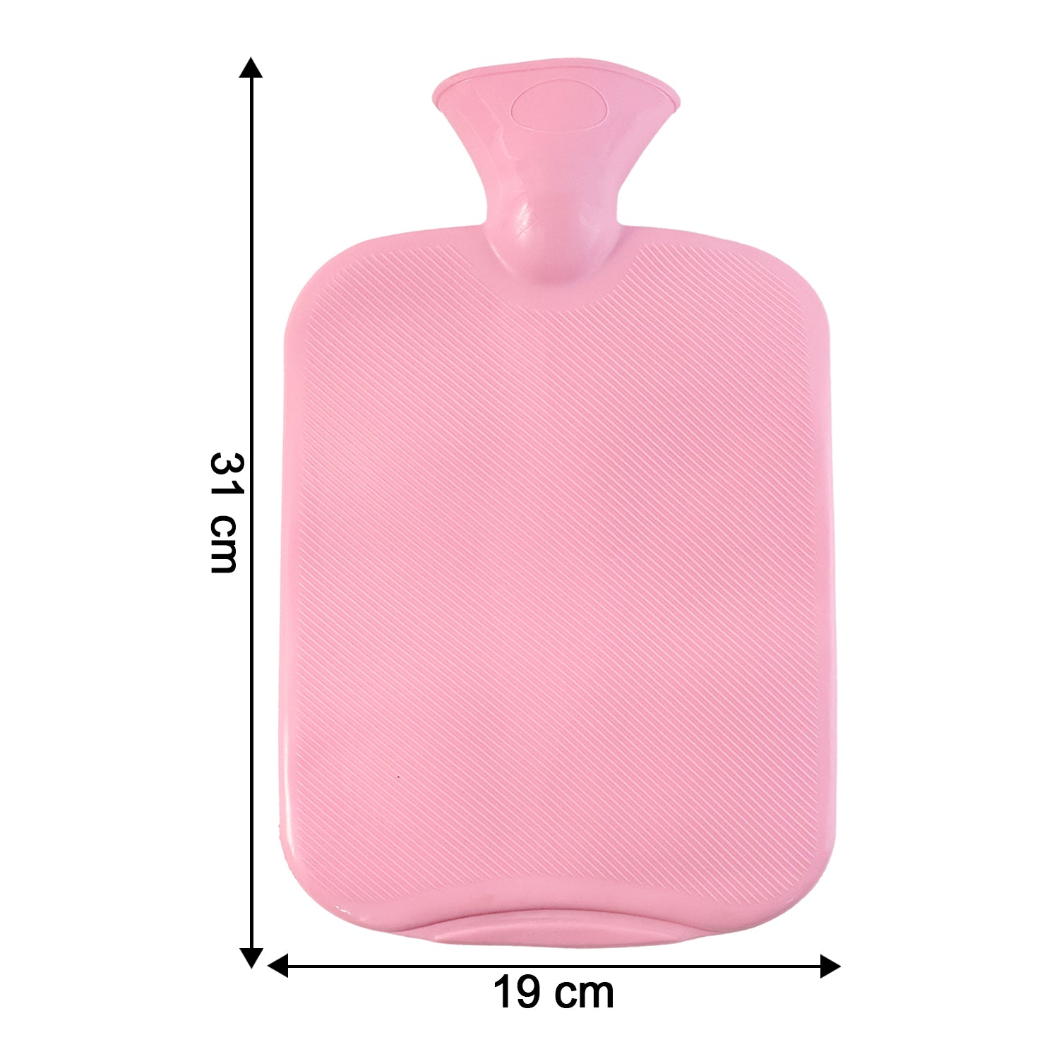 Premium Quality Rubber Hot Water Bag – Large | Heat Therapy Bottle for Pain Relief