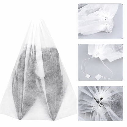 Premium Non Woven Drawstring Shoe Storage Bag Dustproof Breathable Travel Shoe Organizer for Closet Storage Luggage Packing and Daily Footwear Protection (1 Pc)