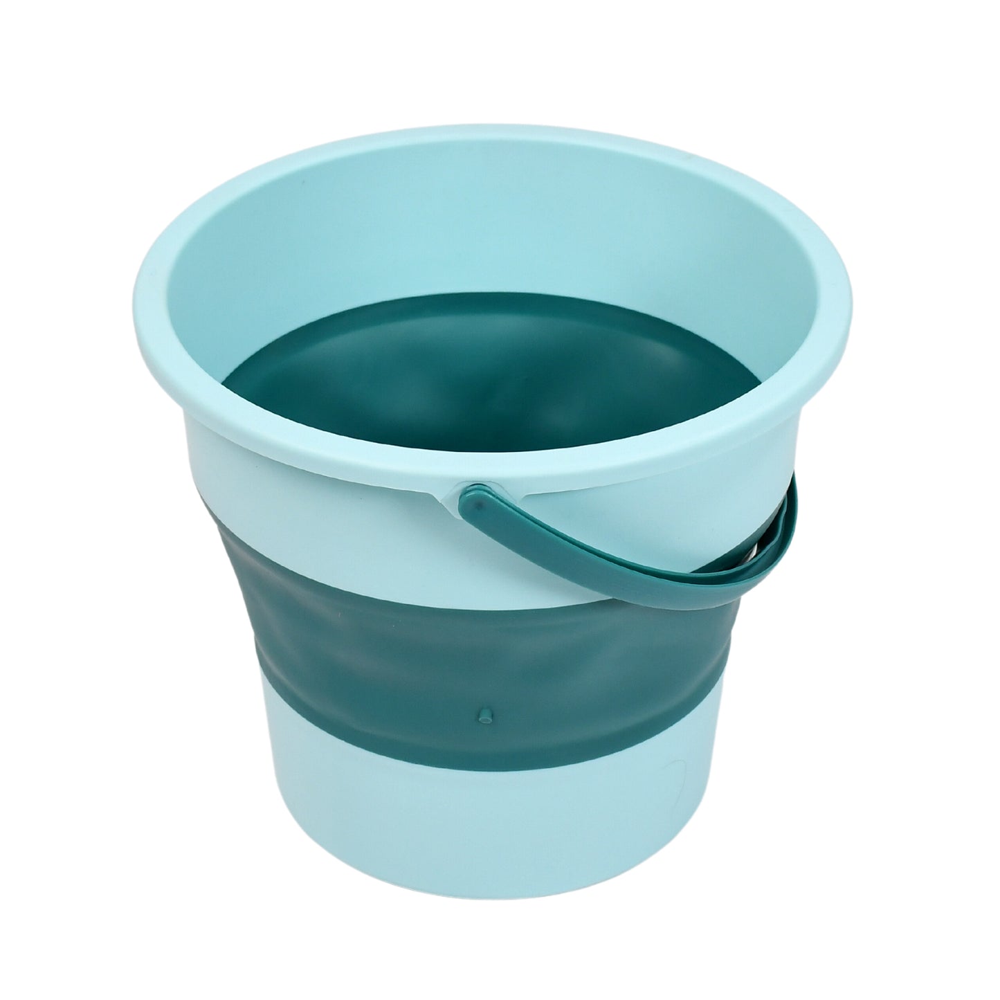 High Capacity Foldable Water Bucket with Handle – Collapsible Storage Bucket for Camping, Laundry, Bathroom and Outdoor Use (1 Pc)