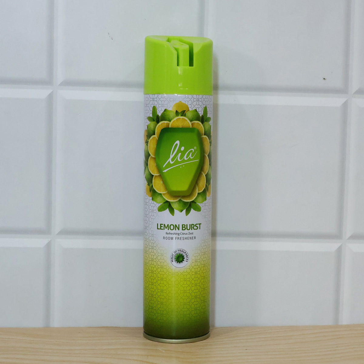 Lemon Burst Room Freshener Spray 224ml | Citrus Fragrance Aerosol Air Freshener for Home, Bedroom, Bathroom and Office