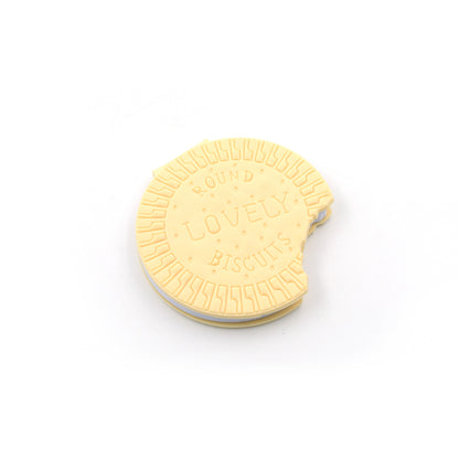 Round Biscuit Shape Scented Diary Notebook – Cute Writing Practice Copybook for Kids, Students and Office Use (80 Pages)