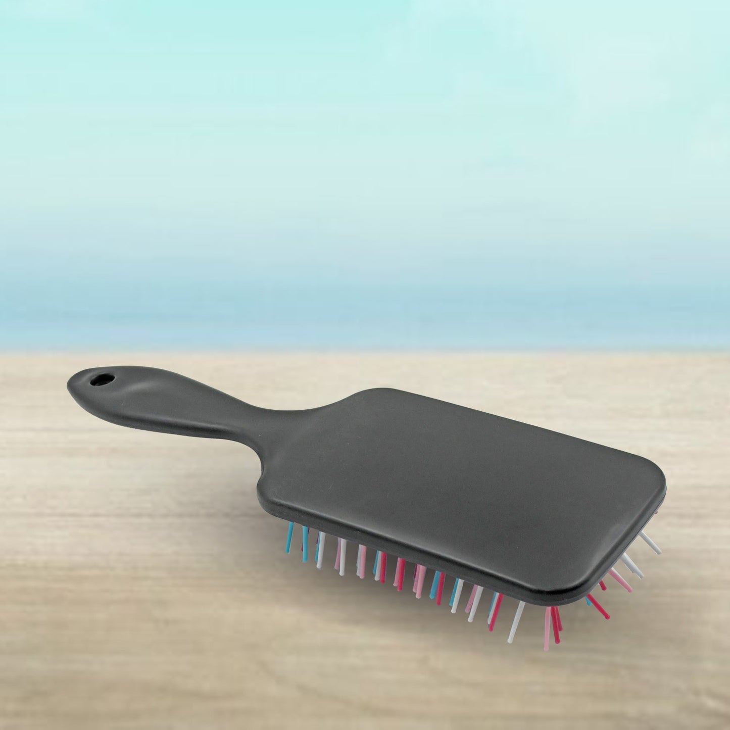 Massage Comb for Detangling and Scalp Massage – Ergonomic Cushion Hair Brush for Straight, Curly, Wet and Dry Hair for Men and Women (1 Pc)