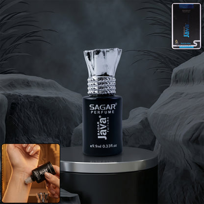 Sagar Java Roll On Attar, Alcohol Free Long Lasting Perfume Oil for Men and Women, 9.9 ml