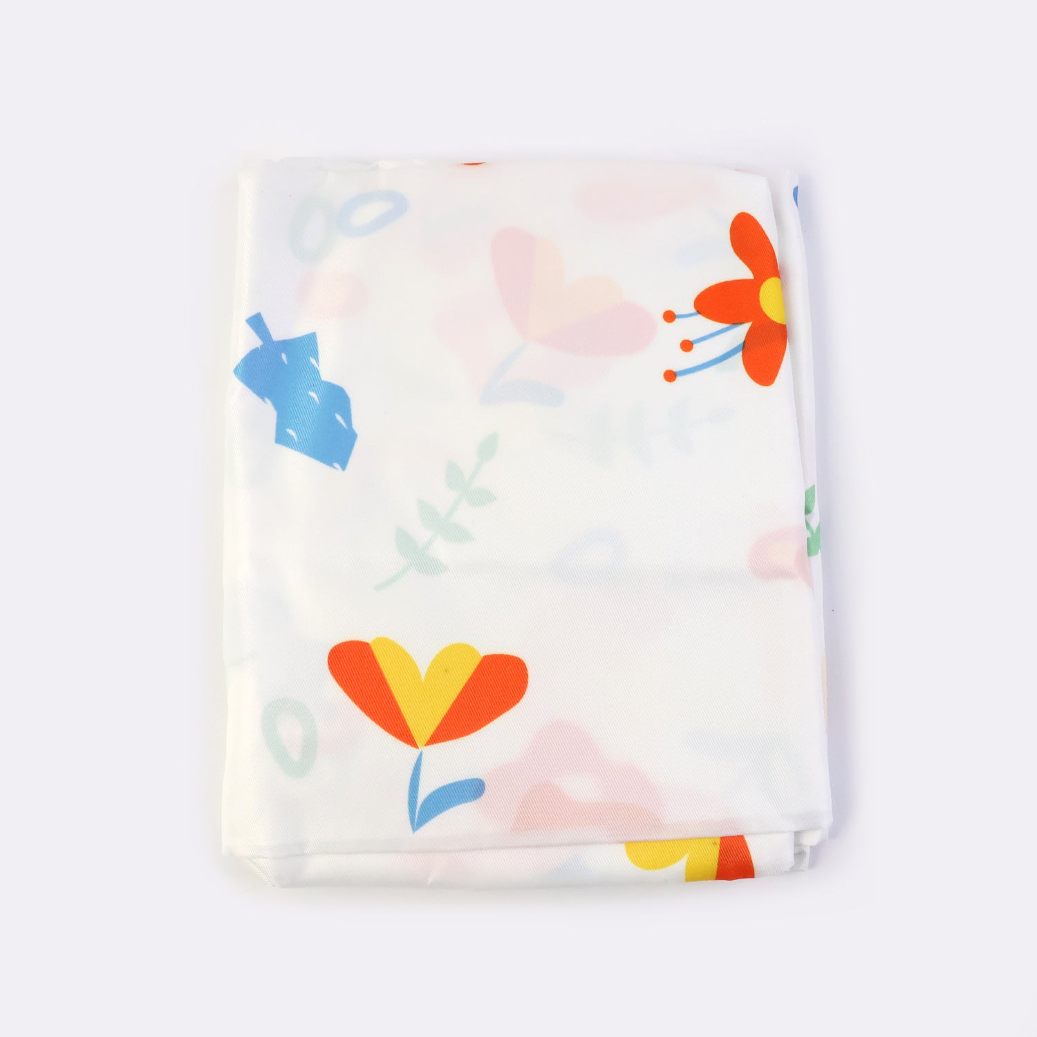 Flower-Printed Standing Fan Cover for Home and Office Use - 1 Pc, 130x26 Cm, Decorative and Protective, Ideal for Dust-Free Storage