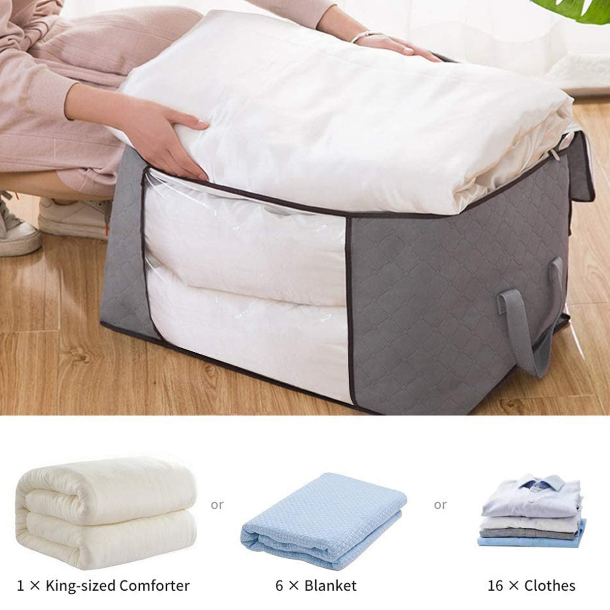Travelling Storage Bag Set (1 Pc) | Lightweight Packing Organizer Bags for Clothes & Essentials | Pack smarter. Travel lighter. Stay organized everywhere