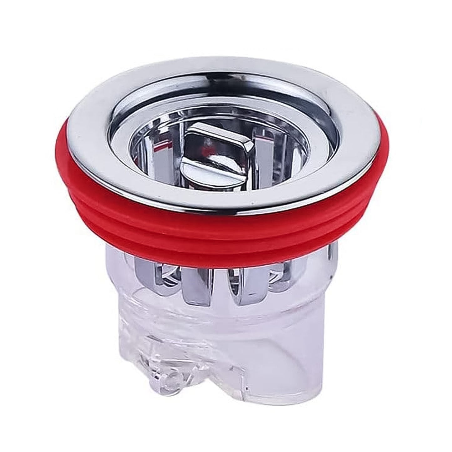Plastic Odour Proof Floor Drain Backflow Preventer Filter Inner Core Anti-Clog Drain Insert for Bathroom Kitchen and Toilet (1 Pc)