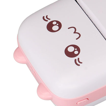 Pocket Mini Bluetooth Thermal Printer | Wireless Portable Inkless Mobile Photo and Label Printer with Android and iOS App | Includes 1 Thermal Paper Roll