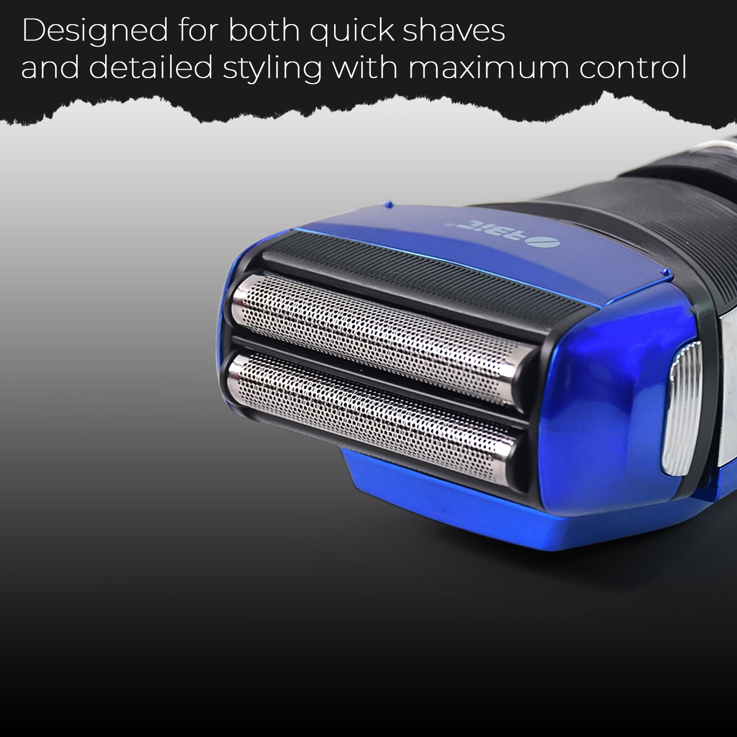 Orbit Rechargeable Electric Foil Shaver with Dual Head Precision Blades – Cordless Beard and Mustache Trimmer for Smooth and Comfortable Shaving (1 Pc)