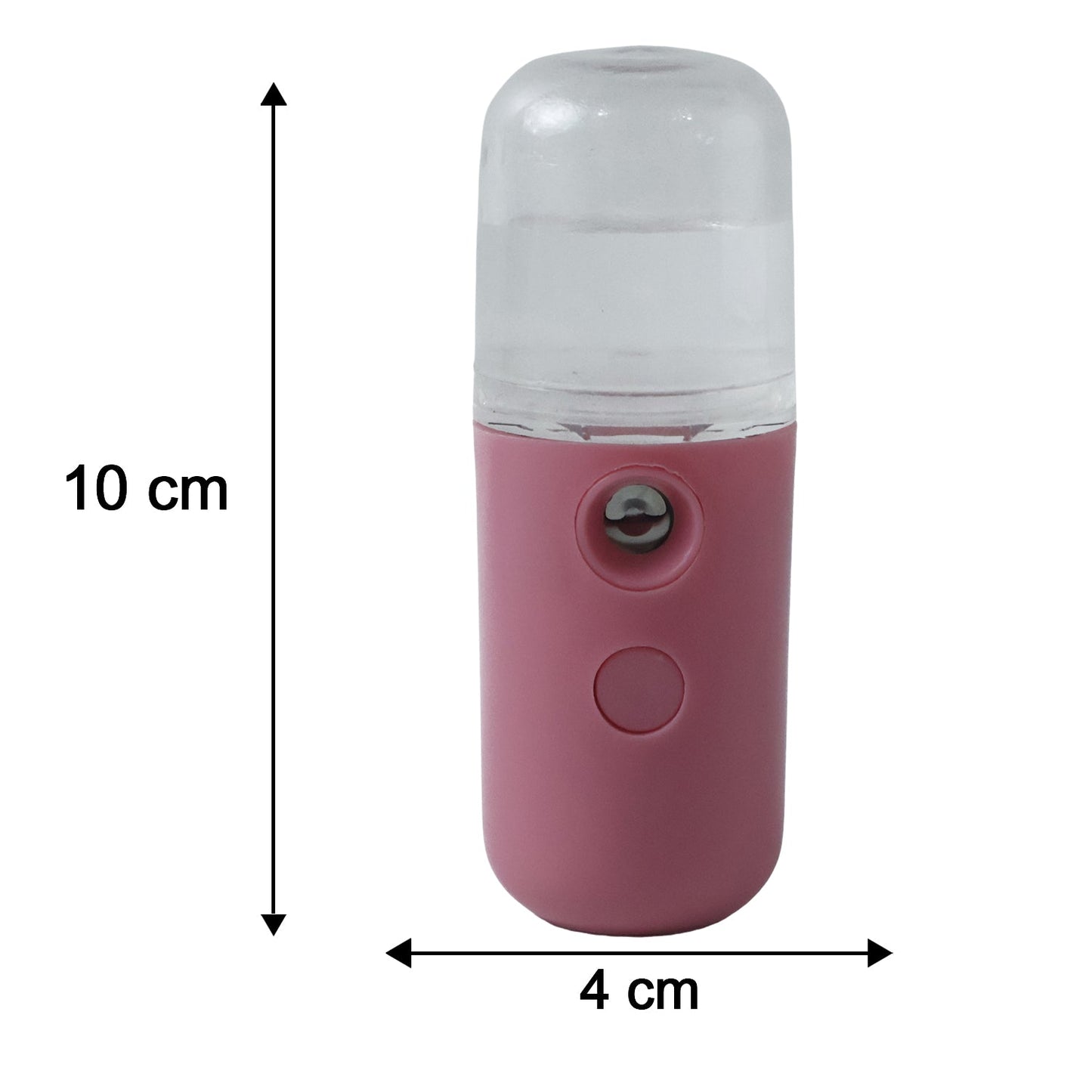 Premium Mini Nano Mist Sprayer USB Rechargeable Portable Face Steamer and Facial Humidifier for Skincare, Makeup Setting, Travel, Office and Daily Hydration (1 Pc)