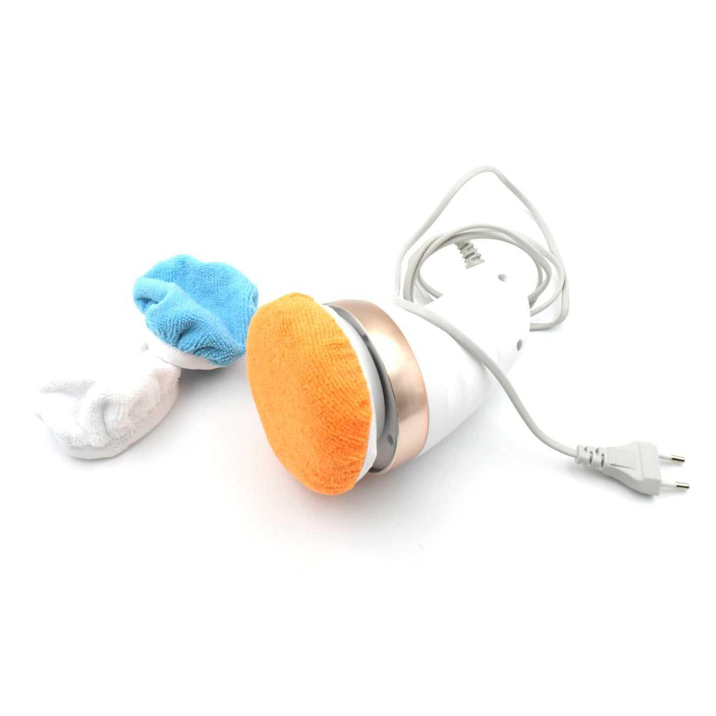 Body Sculpting Electric Handheld Massager with 3 Washable Massage Pads Adjustable Speed Body Shaping Massager for Belly, Waist, Legs, Arms, Back and Butt (1 Pc)