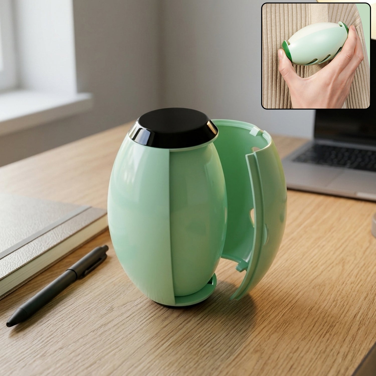 Reusable Lint Roller - 1 Pc Eco-friendly Easy-to-use For Clothes Furniture