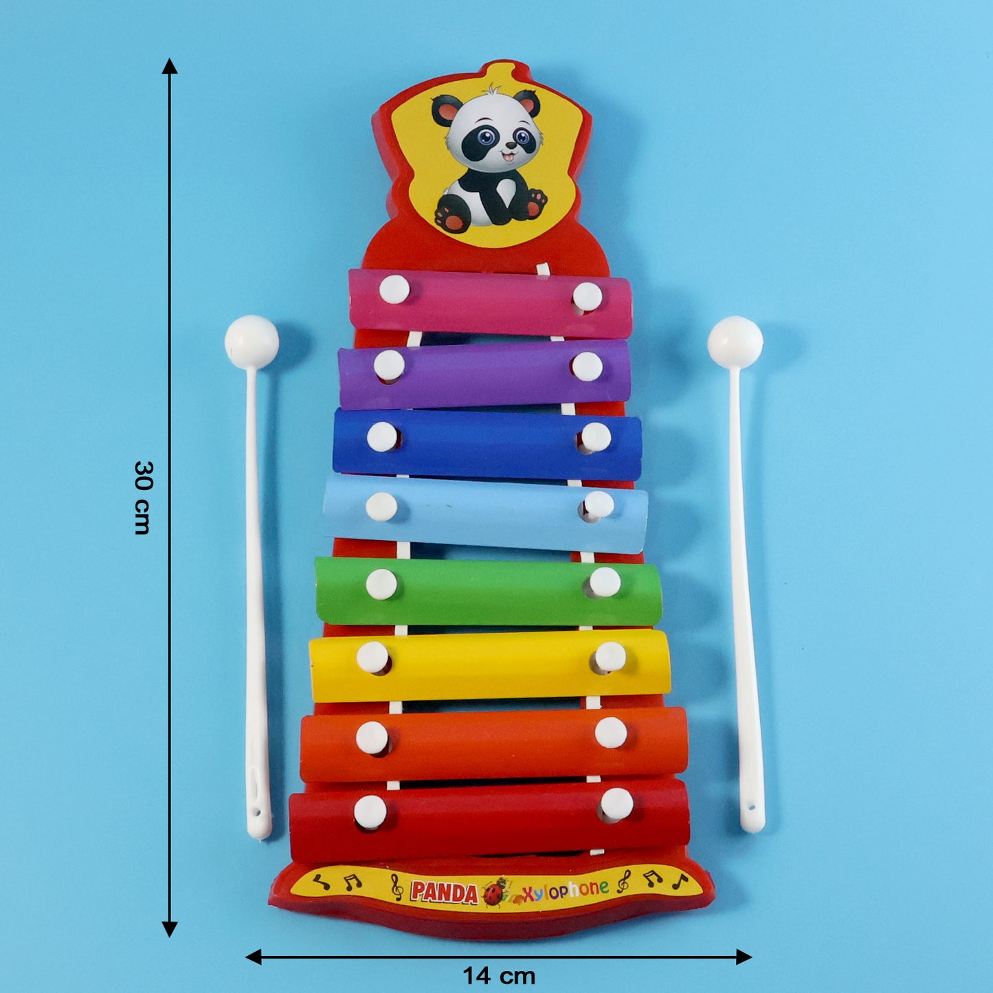 Colorful Kids Musical Xylophone Toy with Dual Mallets | Sound Recognition & Creative Play – Handheld Educational Musical Toy for Children