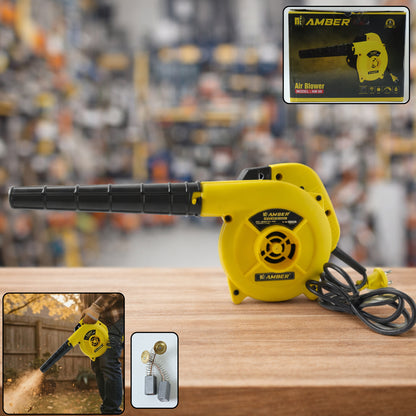Amber 550W High Power Electric Dust Cleaning Air Blower Multipurpose Handheld Blower for Computer, Home, Office, Garden, Workshop and Industrial Use