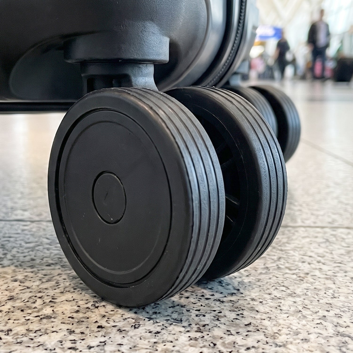 Silicone Luggage Wheel Cover Set of 8 Noise Reducing Wheel Protectors for Suitcase Trolley Bags and Travel Luggage (8 Pc Set)