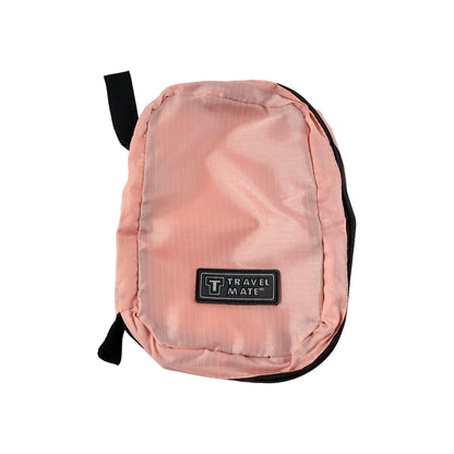 Premium Travel Mate Hanging Toiletry Bag Organizer – Waterproof Foldable Multi-Layer Travel Pouch with Hook for Makeup, Toiletries, Shaving Kit & Personal Essentials (1 Pc)