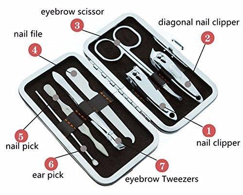 Pedicure & Manicure Tools Kit For Women, Nail Clipper (7in1)
