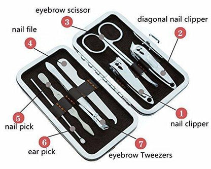 Pedicure & Manicure Tools Kit For Women, Nail Clipper (7in1)
