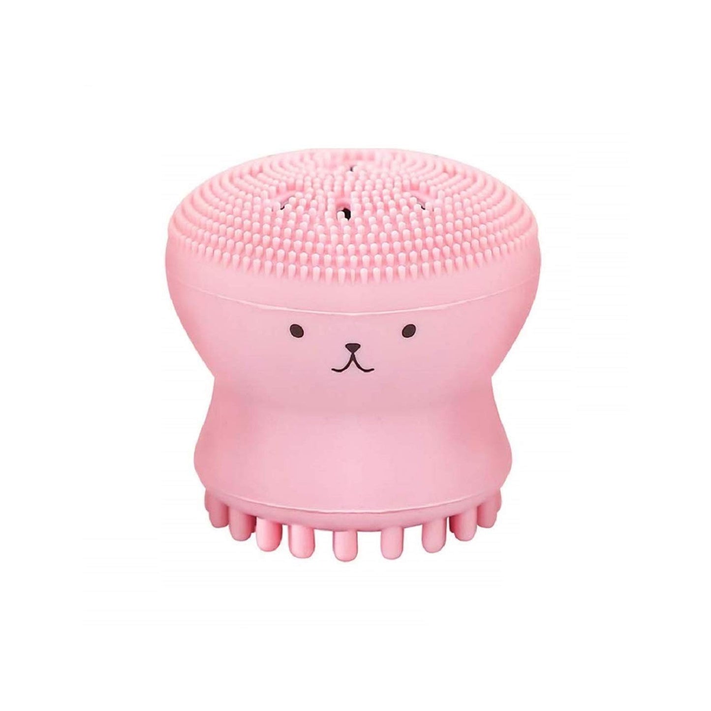 Cute Octopus Silicone Facial Cleansing Brush and Face Scrubber Massager for Deep Cleansing, Exfoliation and Skincare (1 Pc)