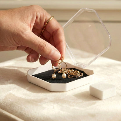 12 Pieces Jewellery Display and Storage Box Set for Rings, Earrings, Small Accessories and Gift Packaging