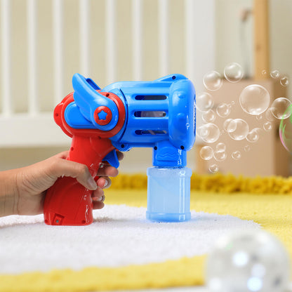Rechargeable Bubble Gun Toy for Kids – Automatic Bubble Blower with USB Charging (1 Set)