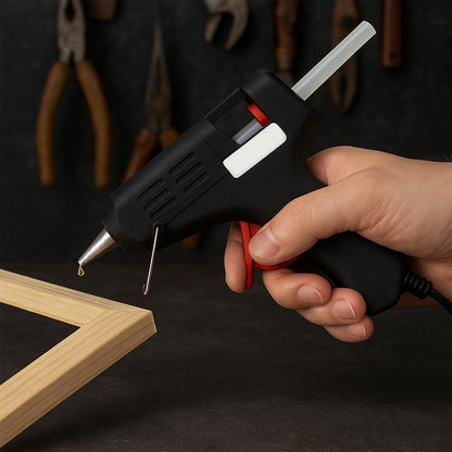 20w Hot Melt Glue Gun - Fast-heating Craft & Repair Adhesive Applicator (1 Pc)
