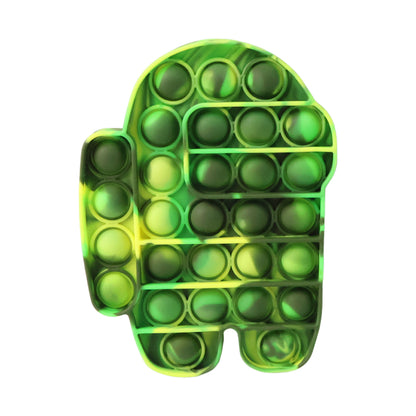 Premium Silicone Pop It Fidget Toy Reusable Sensory Bubble Popper Stress Relief Toy for Kids and Adults (1 Pc)