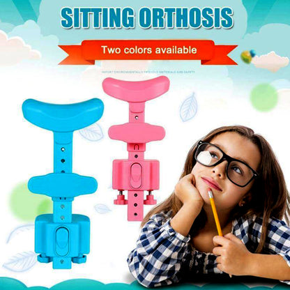Student Sitting Posture Corrector for Kids – Adjustable Reading and Writing Support Brace with Eye Protection and Back Support