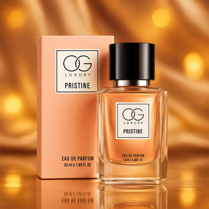 OG Luxury Pristine Eau De Parfum Long Lasting Premium Unisex Perfume with Elegant Sophisticated Fragrance Notes (50ml)