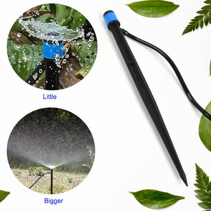Adjustable 360 Degree Garden Water Drip Sprayer | Irrigation Dripper Nozzle for Plants, Lawn, Patio and Home Garden