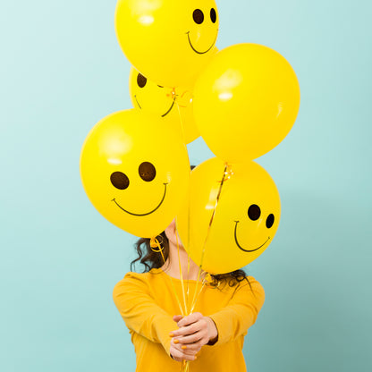 Cartoon Printed Latex Balloons for Birthday, Anniversary, Wedding and Party Decoration – One Color (20 Pieces Set)