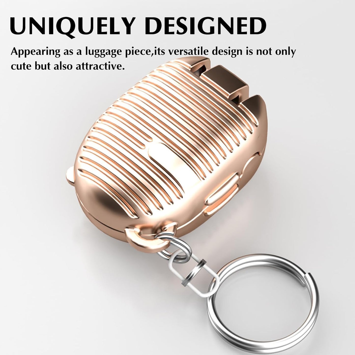 Keychain Nail Clipper | Mini Folding Travel Nail Cutter with Nail File (Multicolor / 1 Pc)