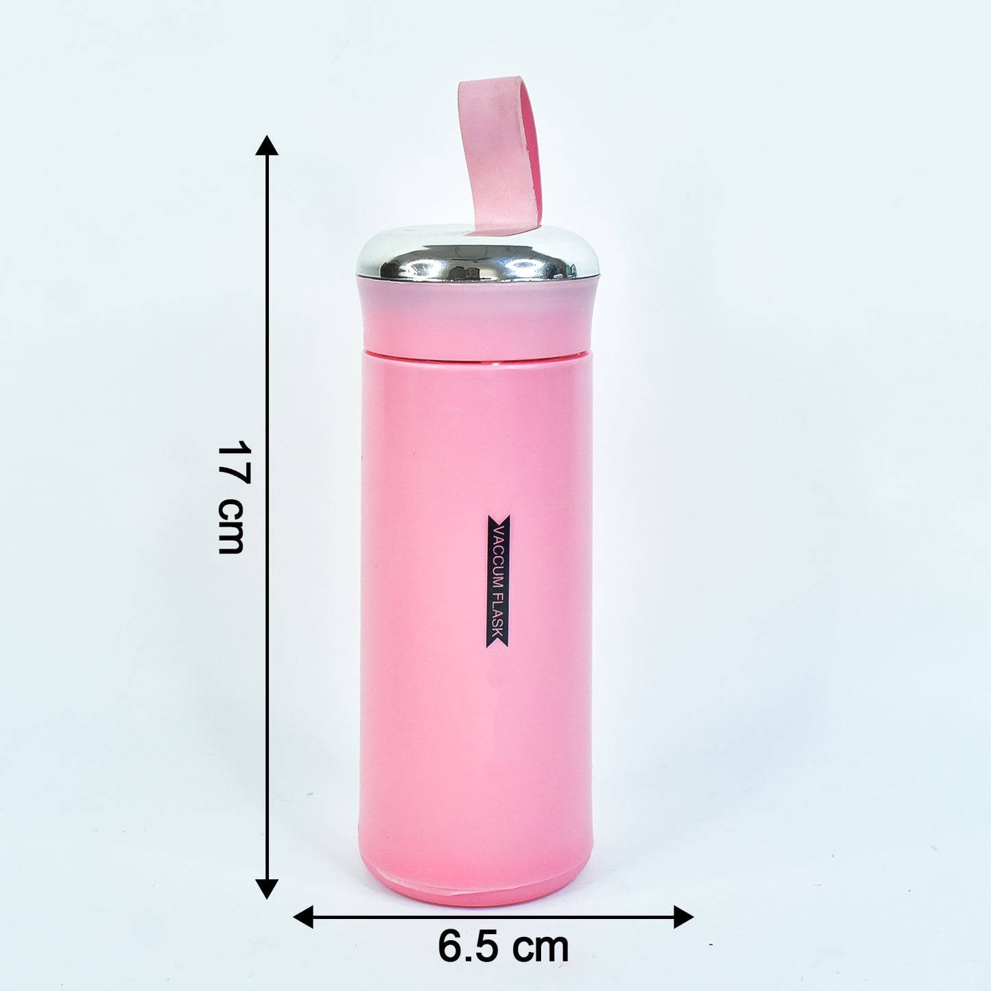 Outdoor Sport Glass Water Bottle 400ml | Leak-Proof, BPA-Free | Hot & Cold Water Bottle (Pink)
