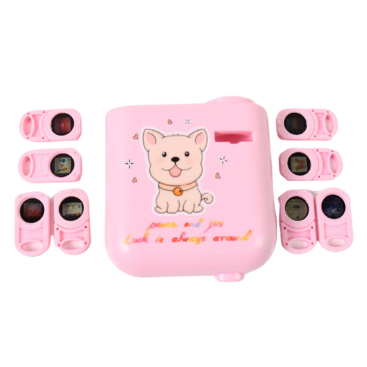 Birthday Projector Lamp with 8 Slide Patterns for Birthday Party Baby Shower Holiday Decoration LED Atmosphere Light for Home Office Room Decor (1 Set)
