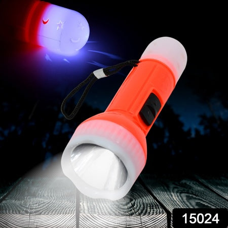 Small Two Side Beautiful Small Torchlight (1 Pc) | Compact | Easy Grip | Indoor & Outdoor Use | Perfect Gift Item