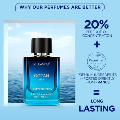 Bellavita Premium Ocean Man Eau De Perfume - 100 ML
