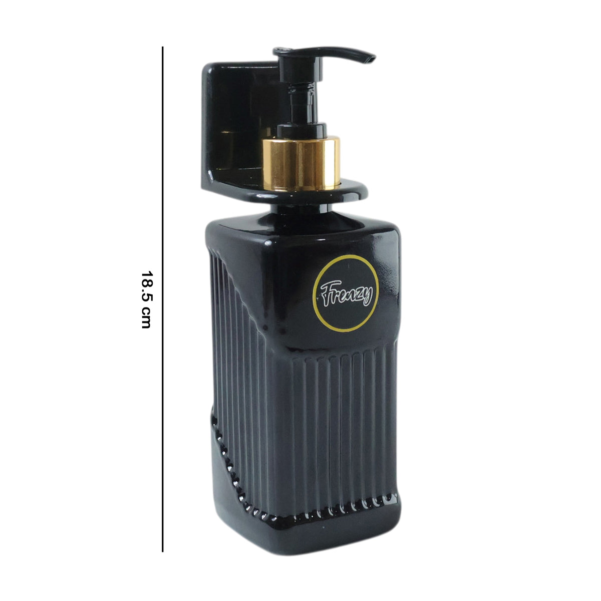 Frenzy Wall Mounted Liquid Soap Dispenser Bottle for Handwash, Sanitizer and Dish Soap