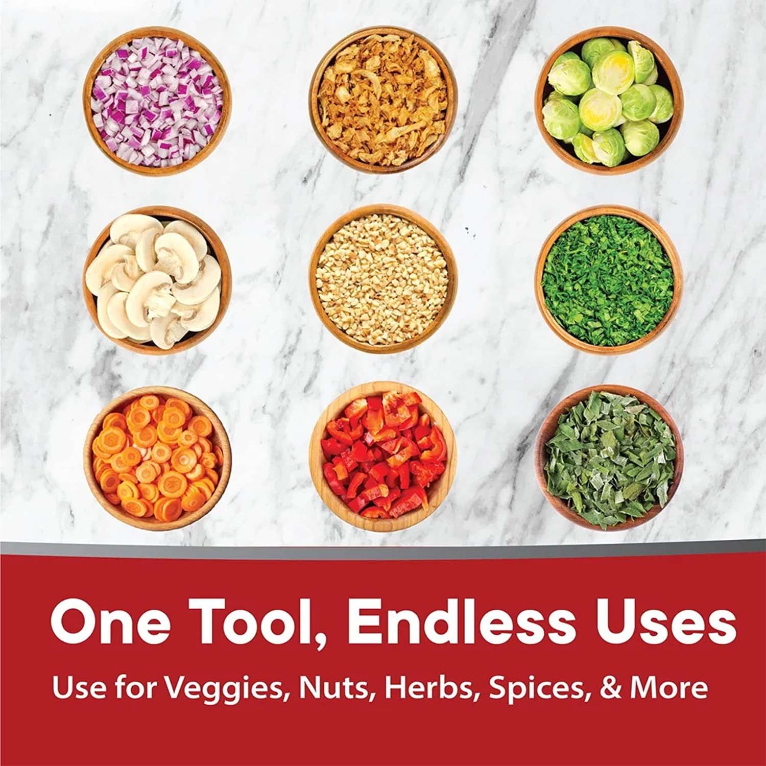 Slap Chop Hand Press Vegetable and Fruit Chopper – Manual Food Dicer and Onion Cutter for Effortless Kitchen Prep – Multi-Functional Push-Down Chopper for Vegetables, Dry Fruits, and Nuts (1 Pc)