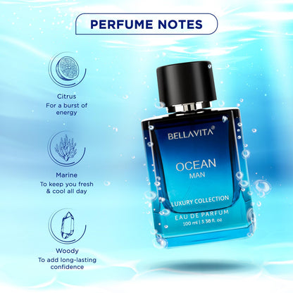 Bellavita Premium Ocean Man Eau De Perfume - 100 ML