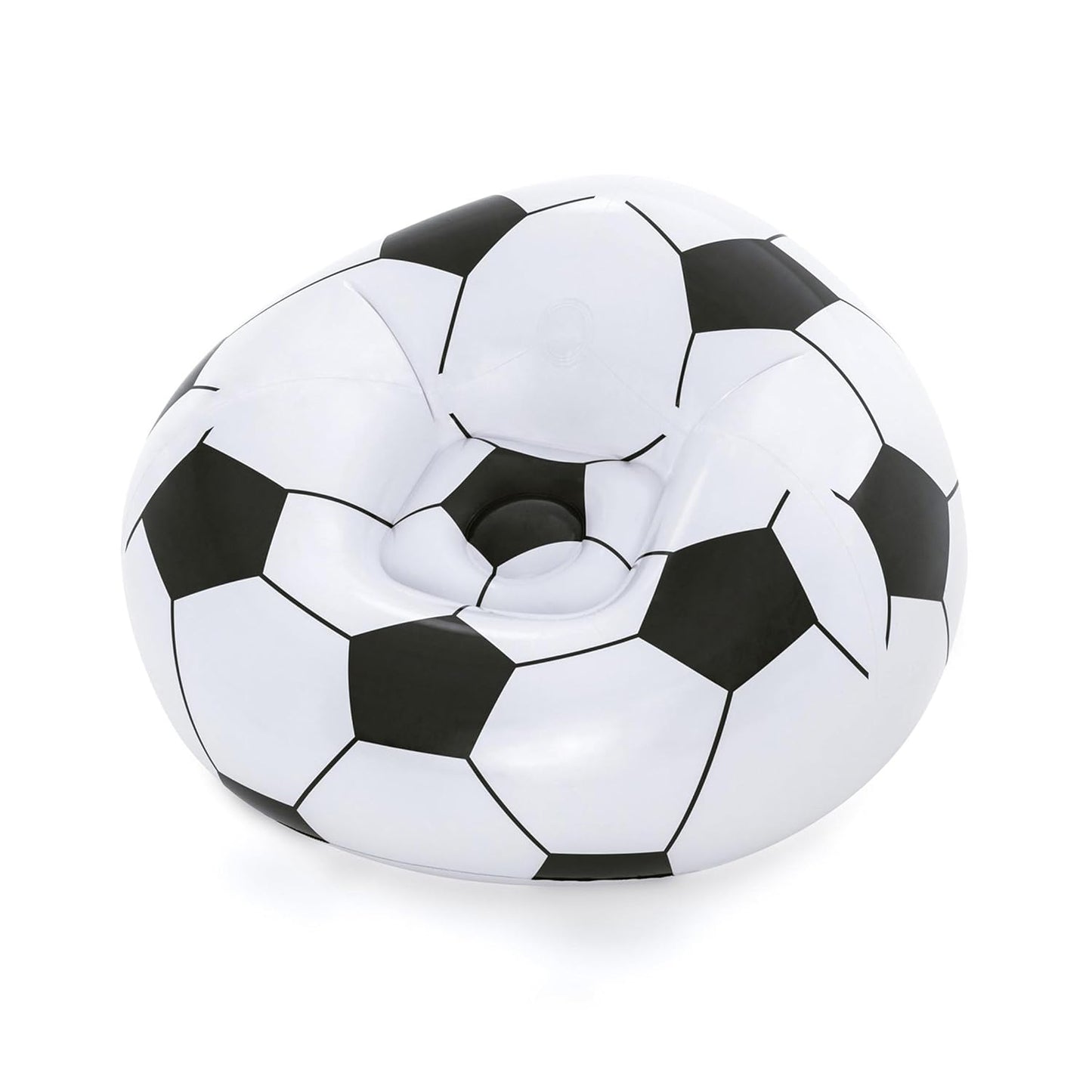Inflatable Soccer Ball Lounge Chair Fun Comfortable For Kids