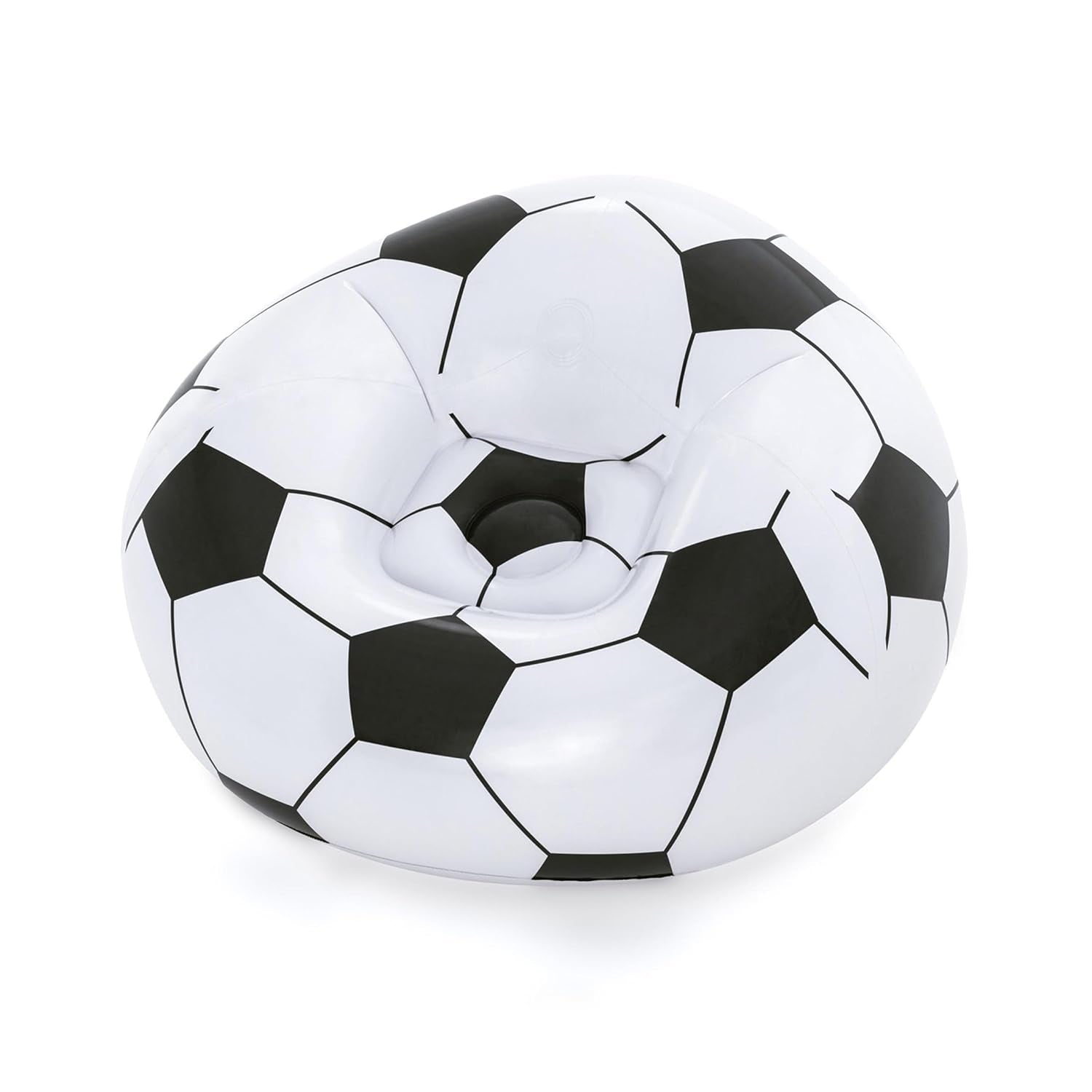 Inflatable Soccer Ball Lounge Chair Fun Comfortable For Kids