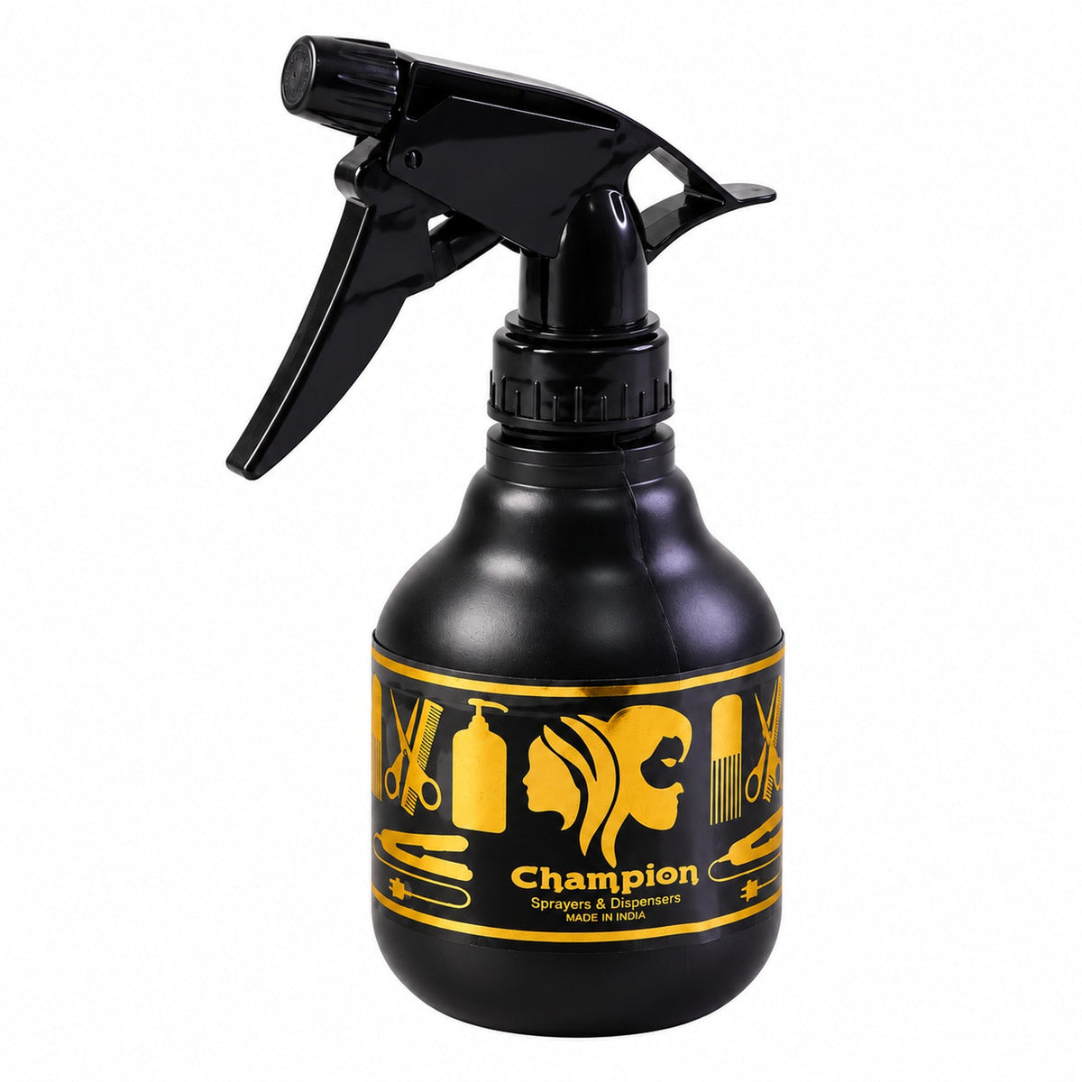 Refillable Salon Water Spray Bottle With Adjustable Nozzle For Hair Styling (1 Pc 250 Ml)