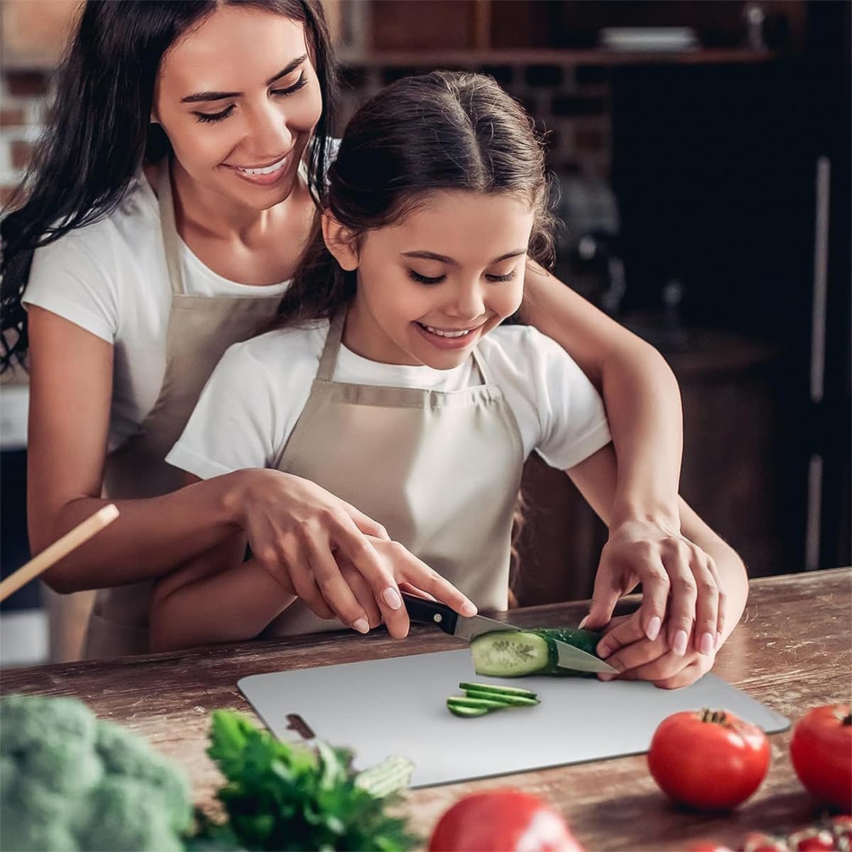 Stainless Steel Vegetable Fruit Cutting Chopping Board (3120 Cm 1 Pc)