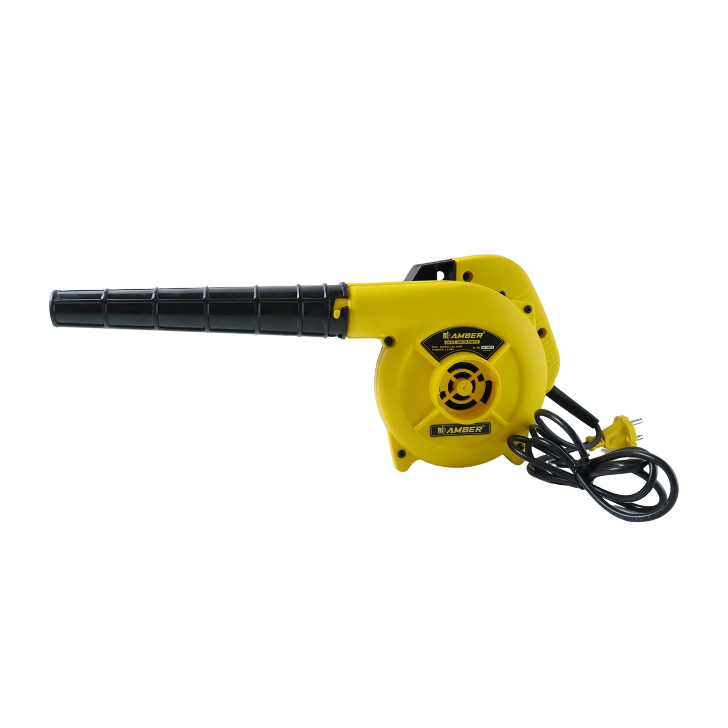 Amber 550W High Power Electric Dust Cleaning Air Blower Multipurpose Handheld Blower for Computer, Home, Office, Garden, Workshop and Industrial Use