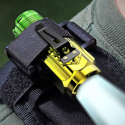 Usb Chargeable Mini 3 Led Flashlight Torch Light (1 Pc)