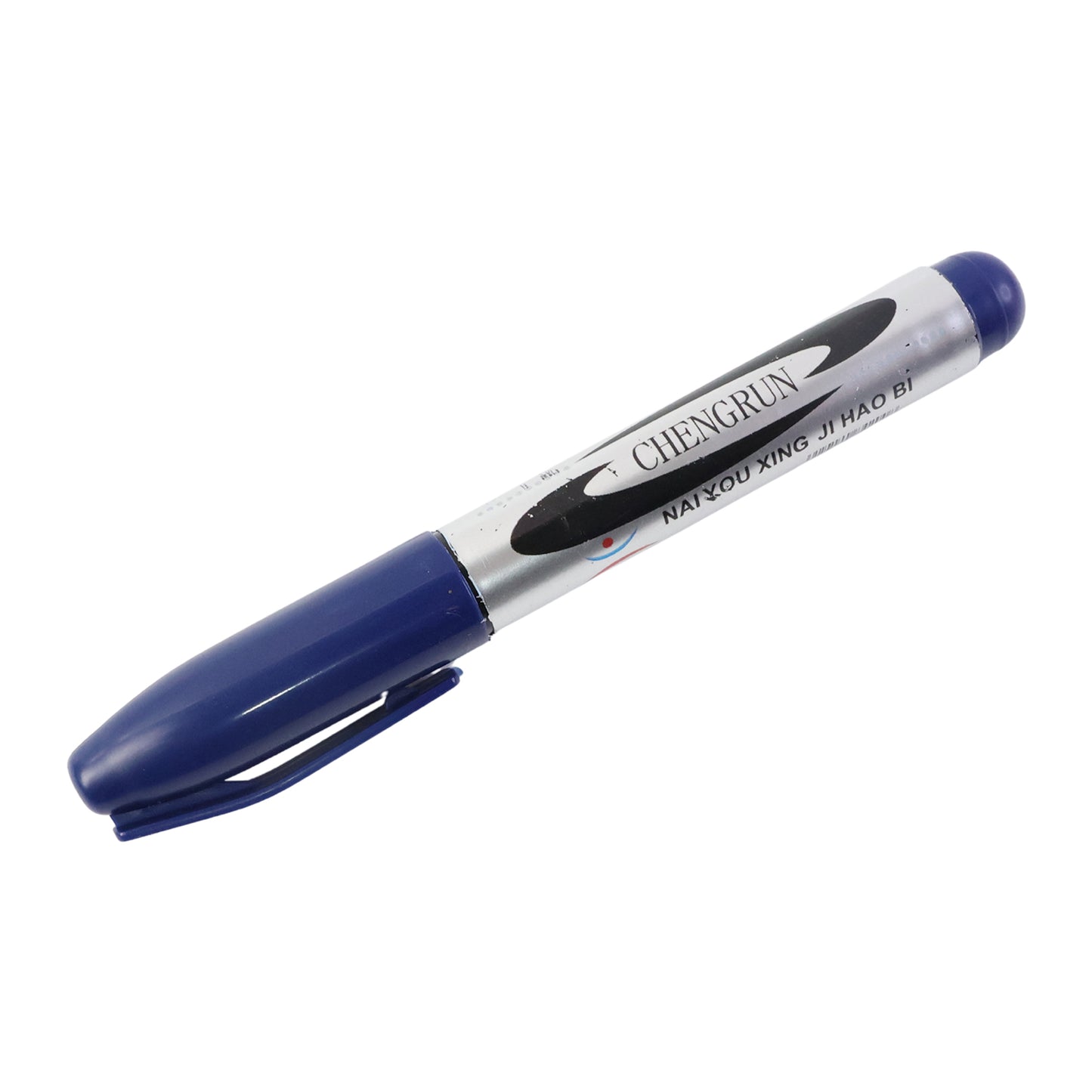 Premium Permanent Marker Pen with Thick Bold Chisel Tip | Quick-Dry Smudge-Proof Marker for Labeling, Office Work, Art, School Projects & Multi-Surface Writing (1 Pc)