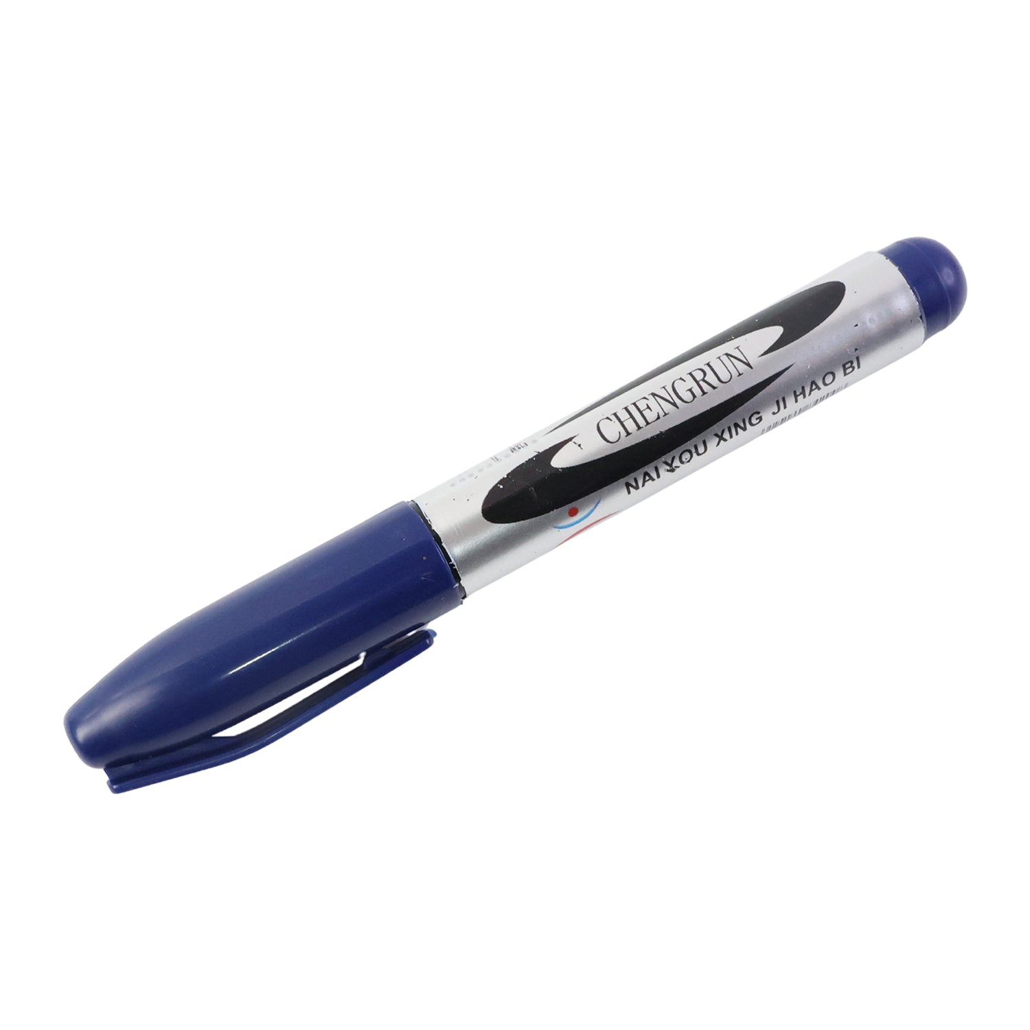 Premium Permanent Marker Pen with Thick Bold Chisel Tip | Quick-Dry Smudge-Proof Marker for Labeling, Office Work, Art, School Projects & Multi-Surface Writing (1 Pc)